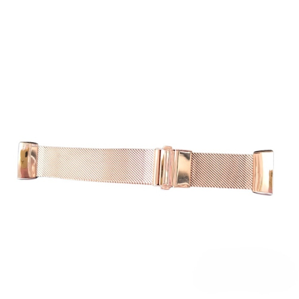 Fitbit Charge 4 3 and 3 SE Band Stainless Steel Metal Champagne